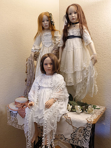 Puppen von / Dolls by Jeanne Gross + Sabine Esche