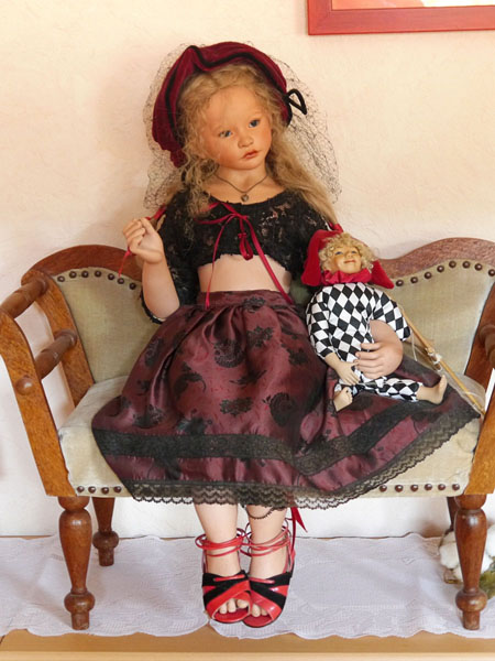 Puppe von / Doll by Maja Bill