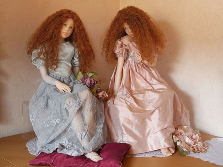 Puppen von / Dolls by Laura Scattolini